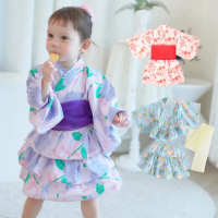 【Baby 童衣】女童日式浴衣套裝 女寶寶蛋糕裙套裝 23002(共６色)