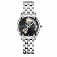 【HAMILTON 漢米爾頓旗艦館】爵士大師系列腕錶(自動上鍊 中性 金屬錶帶 H32215130)
