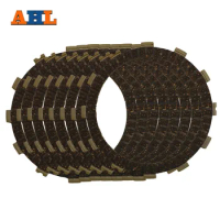 AHL Motorcycle Clutch Friction Plates Set for HONDA CRF450X CRF450 X 2002-2010 Clutch Lining #CP-00037