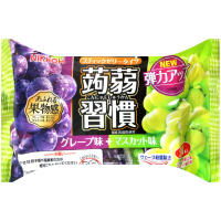 【日幸製果】蒟蒻習慣果凍-綜合13gx24入/袋(葡萄&青葡萄)