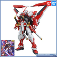 Gundam BANDAI MG 1/100 MBF-P02Kai Gundam Astray Red Frame Kai Assembly Action Mech Original Product