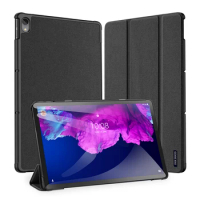 PU Leather Tablet Cover For Lenovo Tab P11 Case Anti-fingerprint Trifold Stand Magnet Protective Tablet Case For Lenovo Tab P11
