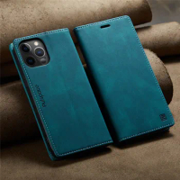 New Style iPhone 14 13 12 11 Pro Max Case Leather Magnetic Flip Cover For Apple iPhone 6 6s 7 8 Plus XS XR SE 2020 13 Mini Phone