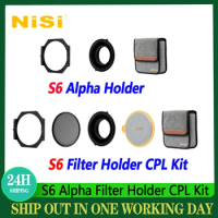 NiSi S6-alpha Filter Holde CPL Kit For Sigma 14mm F1.4 DG DN Sony 14mm F1.8 GM Nikon 14-24mm F2.8 Canon TS-E 17mm F4 105/95/82mm