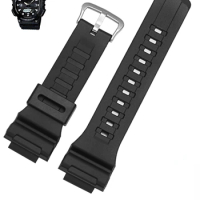 Silicone Resin Watchband for Casio AQ-S810w 800 W-735H TRT-110H AEQ-110w AE-1000W W-735H SGW-300H MRW-200H F-180WH Strap 18mm