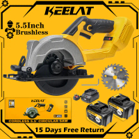 Hot Sale OnsaleKEELAT 5.5\ Cordless Circular Saw Blade Electric Hand Circular Saw Multifunctional El