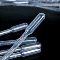 Dropper Tube, Suction Tube, Dropper Tube for Substances, Color Drops, Accelerator Drops (Size 1 Cc /