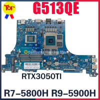 G513QE Laptop Motherboard For ASUS ROG Strix G15 G513 G513Q G513QC PX513QC PX513QE G713QE G713QC R7 RTX3050 RTX3050TI Mainboard