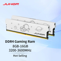 JUHOR Memoria Ram DDR4 8GB 16GB 3200MHz 3600MHz Memoria Ram DDR4 Samsung Chip Memory DIMM For Desktop