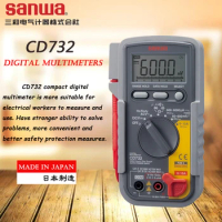 Japan sanwa CD732 high-precision digital multimeter automatic range multi-function electrician universal meter