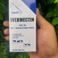 IVERMECTIN 1% 100ml TẨY NỘI - NGOẠI KÍ SINH TRÙNG TRÊN VẬT NUÔI