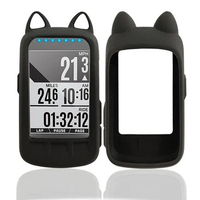 Silicone Skin Protective Shell Case with Screen Protector for WAHOO ELEMNT BOLT GPS Bike Computer Cartoon Case Sleeve for Bolt