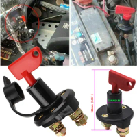 Auto Battery Disconnect Switch 12V 24V Marine 200A 300A Dual Battery Mass Switch 3 Position Cut Off Switch Car Boat