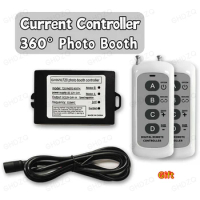 Power and Controller For 360 Photo Booth Remote Control Motor Rotation Power Adapter US/EU/UK/AU Plug For Video Booth Photobooth