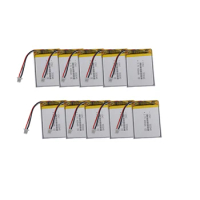 10pcs 3.7V 400mAh 1.48Wh Li Lithium Battery Li-ion Cell 303040 JST 3Pin 1.0mm plug NTC 3-Wires For G