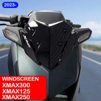 NEW 2023- Motorcycle Accessories Screen Windshield Fairing Windscreen Baffle Wind Deflectors For Yamaha XMAX125 250 300