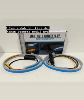 Lampu LED Alis DRL Senja Fleksibel 60cm Sein Running 12 Volt & 24 Volt LED DRL Flexibel 12V & 24V