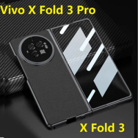 High Quality For Vivo X Fold 3 Pro Case Slim Leather Protective Flim Screen Cover