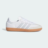 adidas 愛迪達 SAMBA OG 運動休閒鞋(IE0877 女鞋 運動鞋 ORIGINALS經典休閒鞋 雲白色x光暈藍)