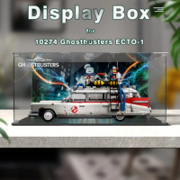 Acrylic Display Box for Lego 10274 Ghostbusters ECTO-1Dustproof Clear Display Case (Lego Set not Included）