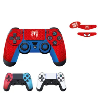 PS4 Controller Marvel Spiderman Stickers Vinyl Decal Protective Film PS5 Case Design for Sony PS4 Slim Pro PS4 Accessories