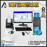 Paket Komputer Kasir Full Set Tanpa Laci Uang |Program Pos|Software Minimarket|02
