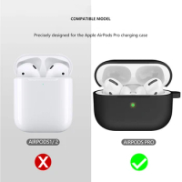 Case For Apple Airpods Pro 1st generation Case earphone accessories wireless Bluetooth headset Silicone Air Pods Pro Case Cover