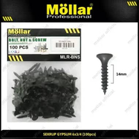 MOLLAR 93-009 Skrup Gypsum 6 x 3/4 Sekrup Gipsum Drywall - 100 pcs