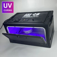 Led UV GEL Curing Box Lamp Ultraviolet Light Big Size Machine Cure 3D Printer Glue Resin Oil Glass Ink Paint Silk Screen Phone