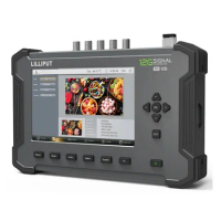 SG-12G Metal Frame 7" IPS Screen 12G-SDI Audio Monitor and Signal Generator with 12G-SDI and SFP Out Built in Battery