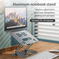 Adjustable Laptop Stand Portable Base Notebook Stand Support For Macbook Laptop Holder Computer Tablet Stand Laptop Table Stand