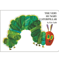 [3美國直購] 美國暢銷書 The Very Hungry Caterpillar Board book Illustrated, March 23, 1994