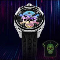 【BOMBERG】BOLT-68 Heritage 系列 數位骷髏腕錶