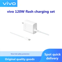 Vivo original 120W super flash charger set iQOO8/9/10 fast charging vivoX90/S15/S16