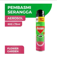 Baygon spray 600+75 ml membasmi nyamuk dan serangga