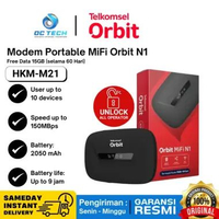 Huawei Modem Wifi HKM-M21 HKM M21 Orbit MiFi N1 Telkomsel Modem WiFi 4G Original Garansi Resmi