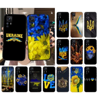 Ukraine Flag Sunflower Phone Case for Xiaomi Mi 11T 11 12T Pro 10T 10 10Pro 12 11 lite 5G NE 12S 10pro Poco X3 Pro Poco F3