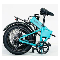 Foldable E bicycles 20 inch fat tire electric moped bike 350W 500W 750W small folding electric bike affordable electric bike