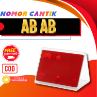 [TESELL ABAB a PRABAYAR] - -PROMO PAJANGAN ETALASE KARTU  NAMA/ PERDANA SERI NO CANTIK 2 SISI AKRILI