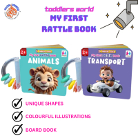 Book - MY FIRST RATTLE BOOK - Kids - Board Book - English - Learning Book - Book Shop - Picture Boo
