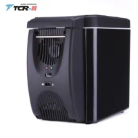 TTCR-II Portable Cooler 6L Mini Fridge DC12V Car Refrigerator Student Dormitory Cooling Box Touch Freezer Silent auto fridge