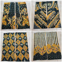 batik tulis Kuning D34
