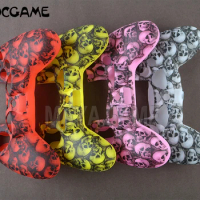 OCGAME 40pcs/lot high quality skull Silicone Anti-Slip Protective Case cover for playstation 4 PS4 PRO Controller