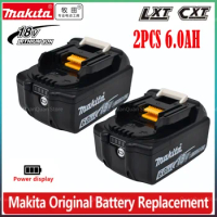 Original Makita 18V 6.0AH Lithium ion Rechargeable Battery 18v drill Replacement Batteries BL1860 BL1830 BL1850 BL1860B