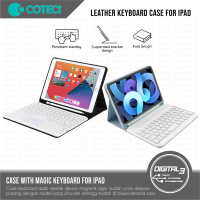 Coteci Magic Keyboard Detachable Leather Case Magnetic Wireless Touchpad for iPad / iPad Air / iPad 