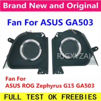 12V Computer Cooler Cooling fans for ASUS ROG Zephyrus G15 GA503 GA503Q Radiator CPU GPU graphics card fan FN22 FN23 GU603H fans