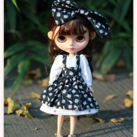 blythe doll clothes Floral skirt Handmade Dress for Blythe doll 28-30 cm Accessories OB22 OB24 AZONE