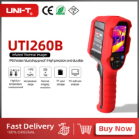 UNI-T UTi260B UTi260A Digital Infrared Thermal Imager Thermometer LED Water Supply Light Thermal Camera Air Conditioning Repair