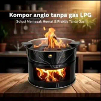 Tungku anglo keren tanpa gas portable