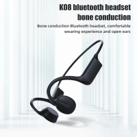 MALAKU MALL ADZUKI BEAN Earphone Bluetooth 5.3 Open Ear Bone Conduction Waterproof - K08
